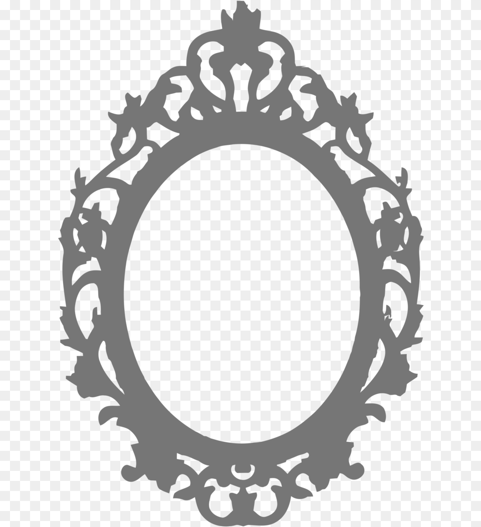 Baroque Vector Victorian Motif Victorian Oval Frame, Ammunition, Grenade, Weapon Free Png Download