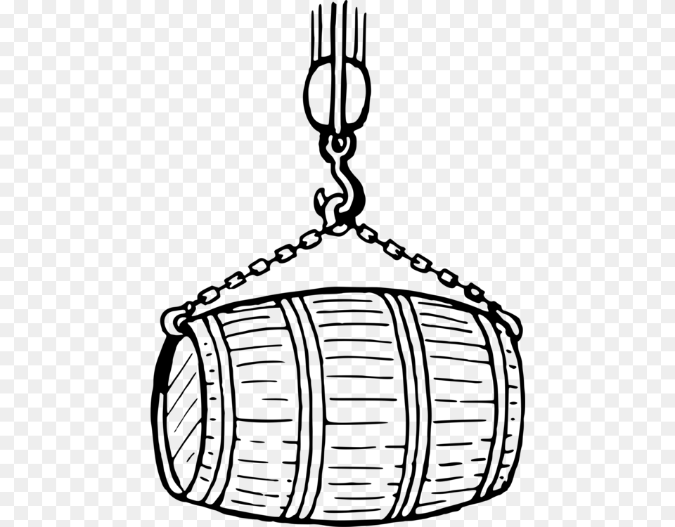 Barrel Beer Drawing Keg, Gray Png Image