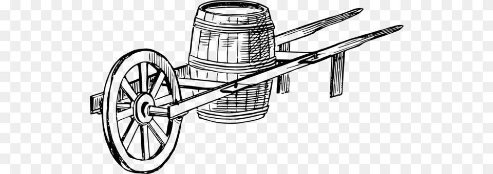 Barrel Beer Drawing Keg, Gray Png