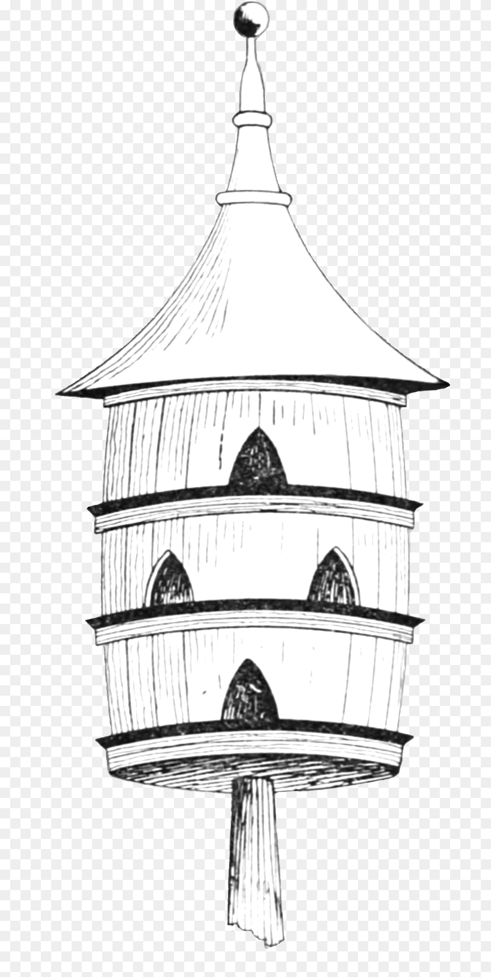 Barrel Birdhouse Drawing Drawing, Chandelier, Lamp, Architecture, Building Png Image