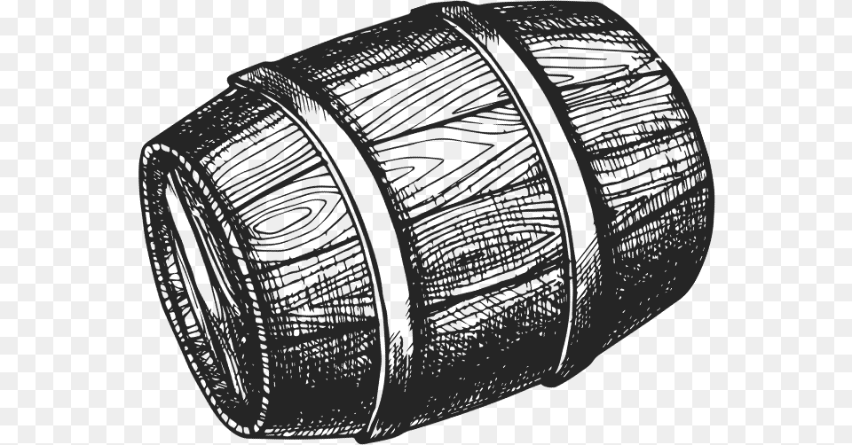 Barrel Black And White, Person Png Image