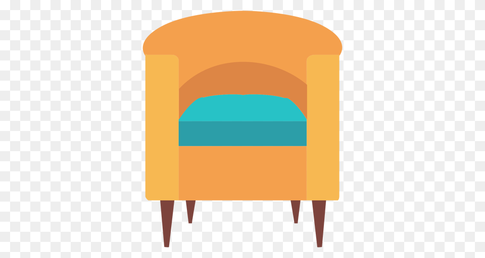 Barrel Chair Icon, Furniture, Armchair Free Png Download