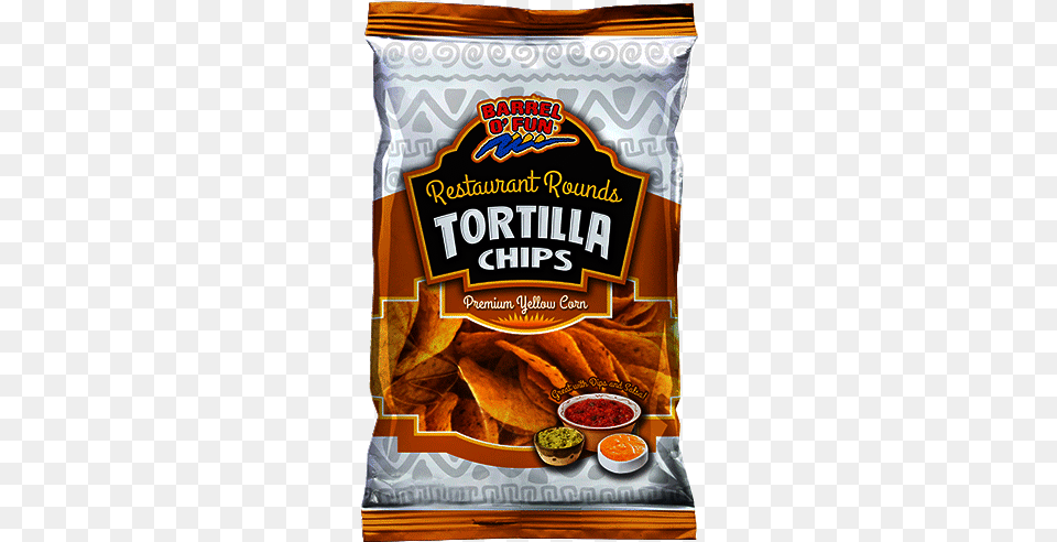 Barrel O Fun Deli Tostada Tortilla Chips Barrel O39 Fun Mini Rounds Tortilla Chips 10 Oz, Food, Snack, Ketchup Free Transparent Png