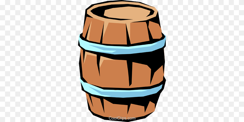 Barrel Royalty Vector Clip Art Illustration, Keg, Clothing, Hardhat, Helmet Free Png