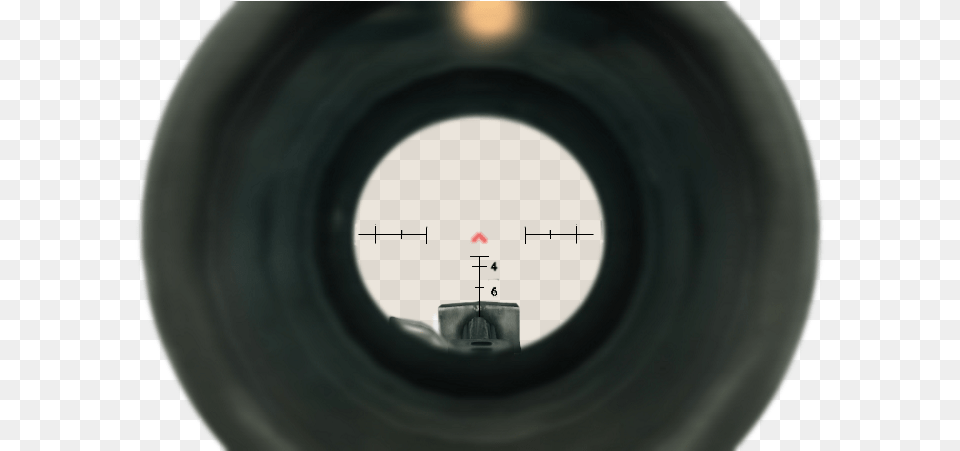 Barrett 50cal Acog Scope Ads Cod4 The Call, Photography, Machine, Wheel, Hole Free Png Download