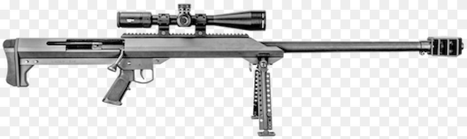 Barrett M99 With Vortex Scope 50 Bmg Barrett, Firearm, Gun, Rifle, Weapon Png