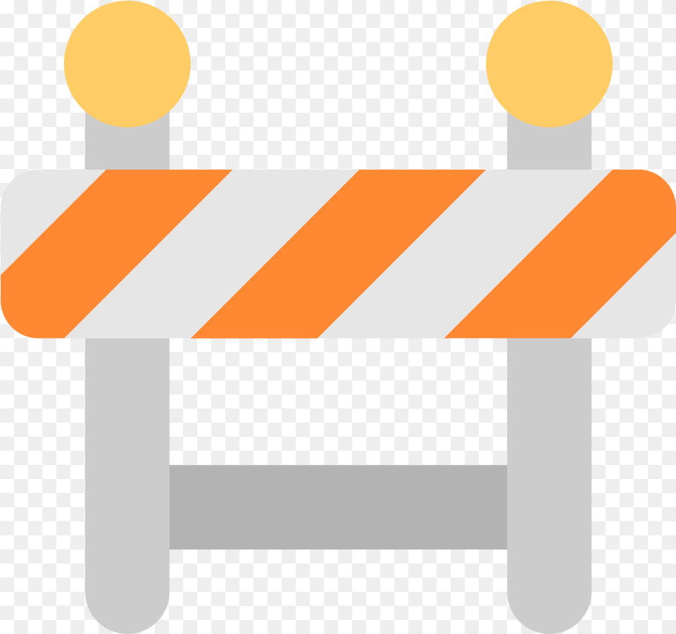 Barricade Icon Road Under Construction Icon, Fence Free Png Download