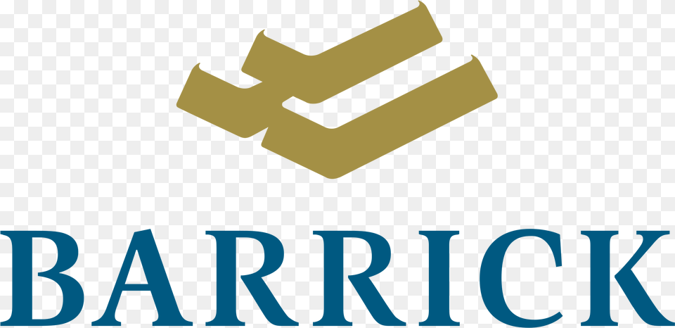 Barrick Gold Logo Transparent Barrick Gold Corp Logo, Text, Symbol, Animal, Fish Png Image