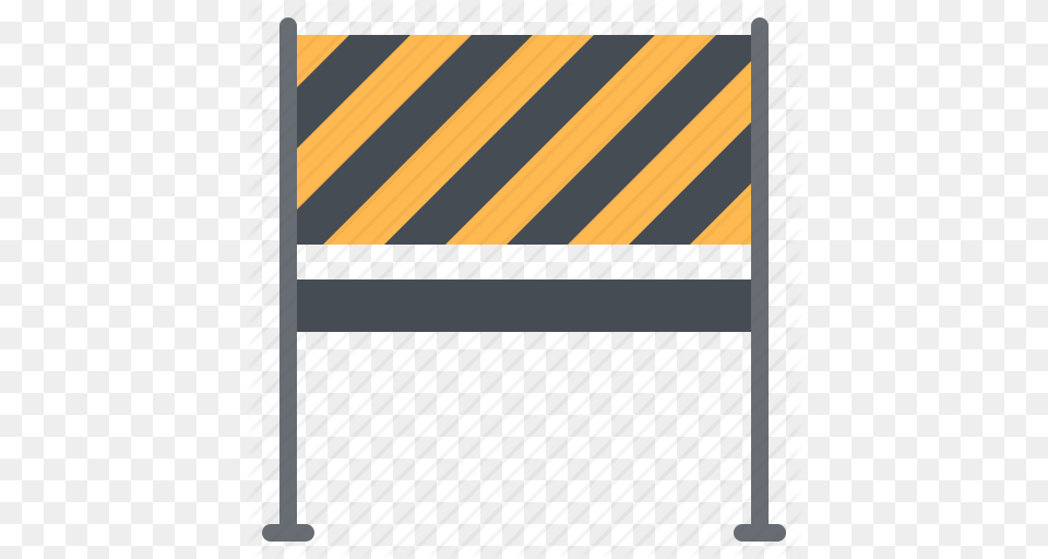 Barrier Block Bunker Construction Sign Icon, Fence, Barricade Free Png Download