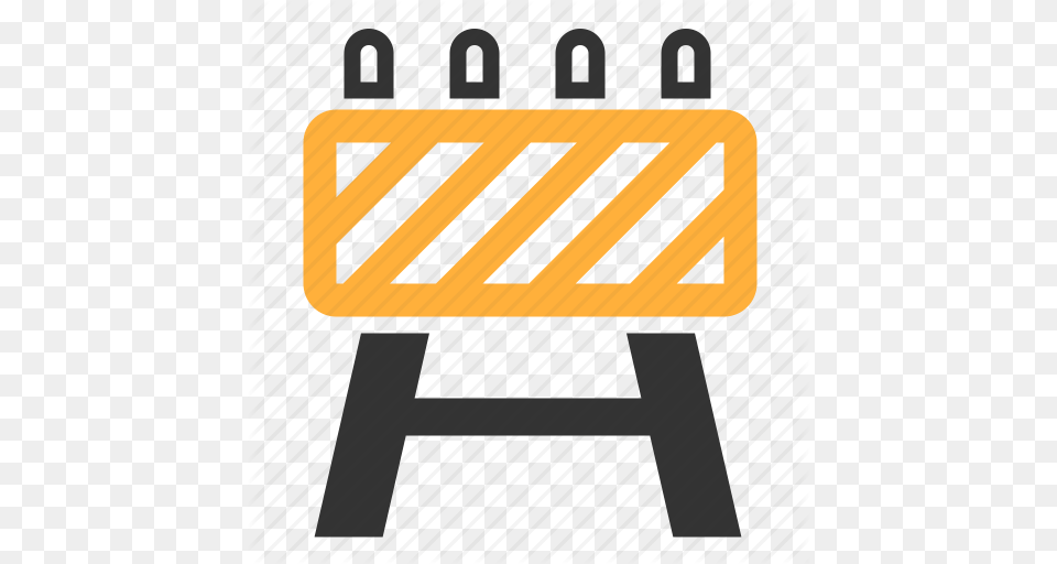 Barrier Resticted Under Construction Icon, Fence, Barricade, Scoreboard Png Image