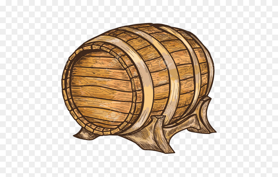 Barril Alcohol, Barrel, Keg Free Transparent Png