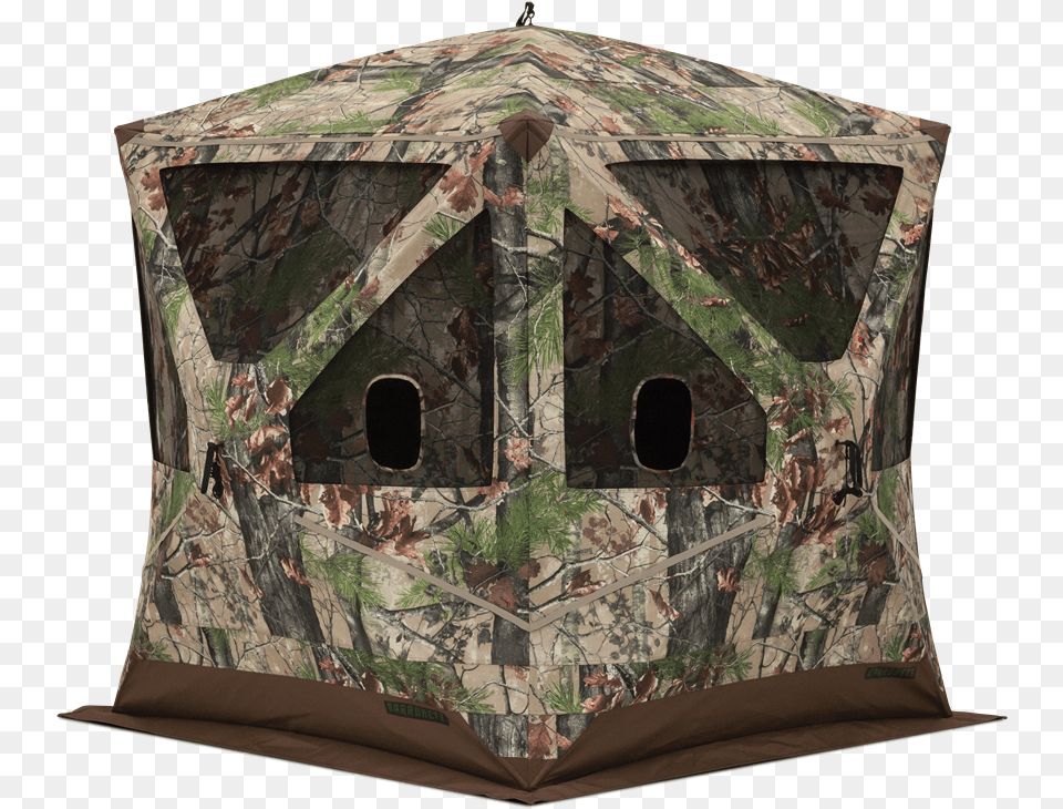 Barronett Big Ox Blind Backwoods Camo, Military, Military Uniform, Camouflage, Tent Png Image