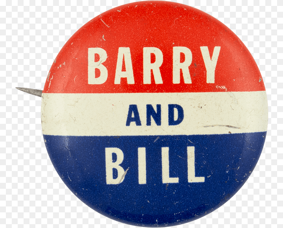Barry And Bill Political Button Museum Badge, Logo, Symbol, Sign Free Transparent Png