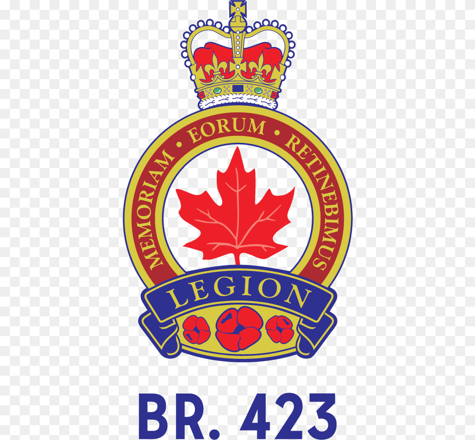 Barry B Benson Download Royal Canadian Legion Crest, Badge, Leaf, Logo, Plant Png