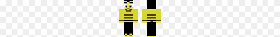 Barry B Benson Minecraft Skin, Stencil Png