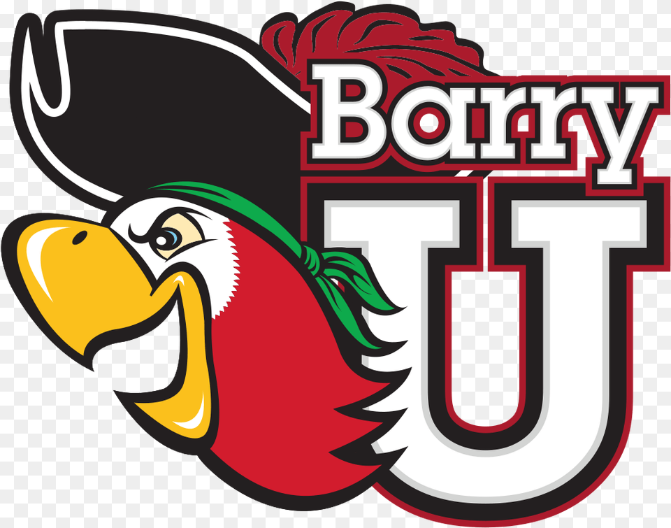 Barry Buccaneers Logo Barry University Mascot, Animal, Beak, Bird Free Png Download