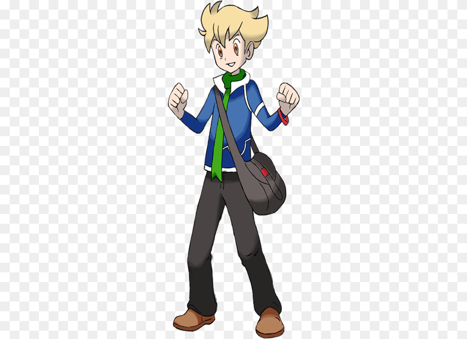 Barry From Pokemon Dppt Is A Pokemon Trainer From, Publication, Book, Comics, Boy Png