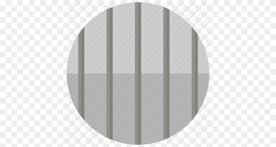 Bars Behind Bars Cell Crime Jail Law Prison Icon, Sphere, Oval, Home Decor Free Transparent Png