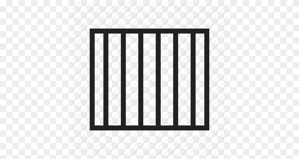 Bars Cell Criminal Jail Prison Shadows Icon, Gate, Grille, Home Decor Png Image