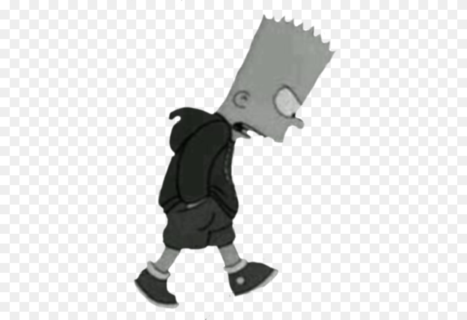 Bart Bartsimpson Simpsons Thesimpsons Tumblr People Bart Simpson Sad, Person, Baby Free Png Download
