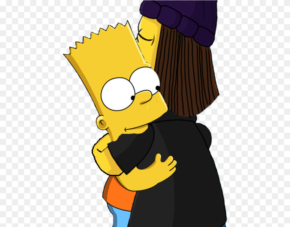 Bart Hugging Jimbo Like Friends 2 Wiki, People, Person, Cleaning, Reading Png