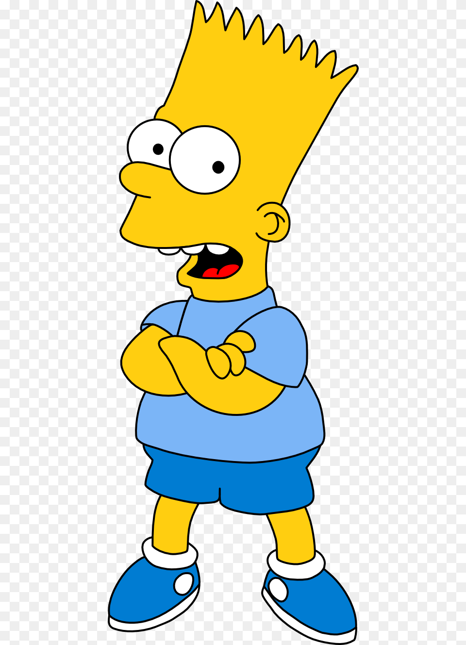 Bart Simpson 1990, Cartoon, Nature, Outdoors, Snow Free Png