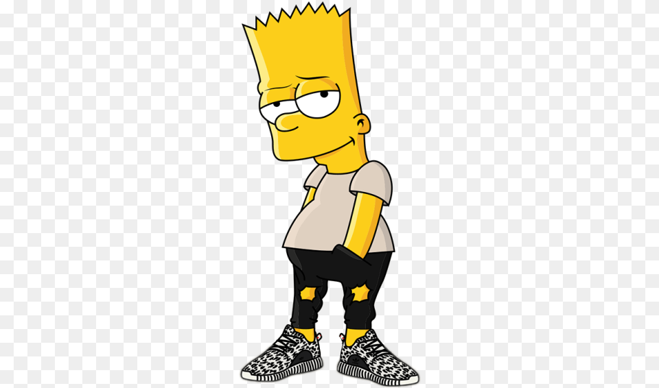 Bart Simpson, Book, Shoe, Publication, Footwear Free Png Download