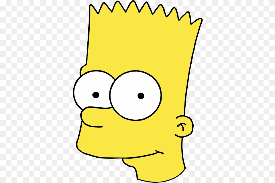 Bart Simpson Bart Simpson Head, Sticker, Cartoon, Text, Baby Free Png