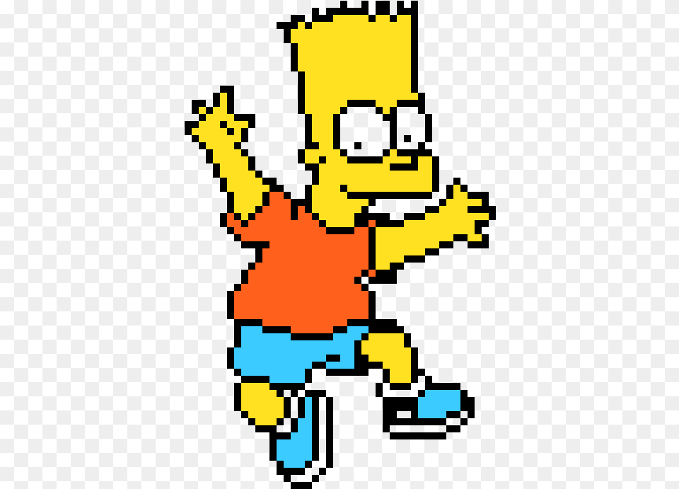 Bart Simpson Bart Simpson Pixel Free Png