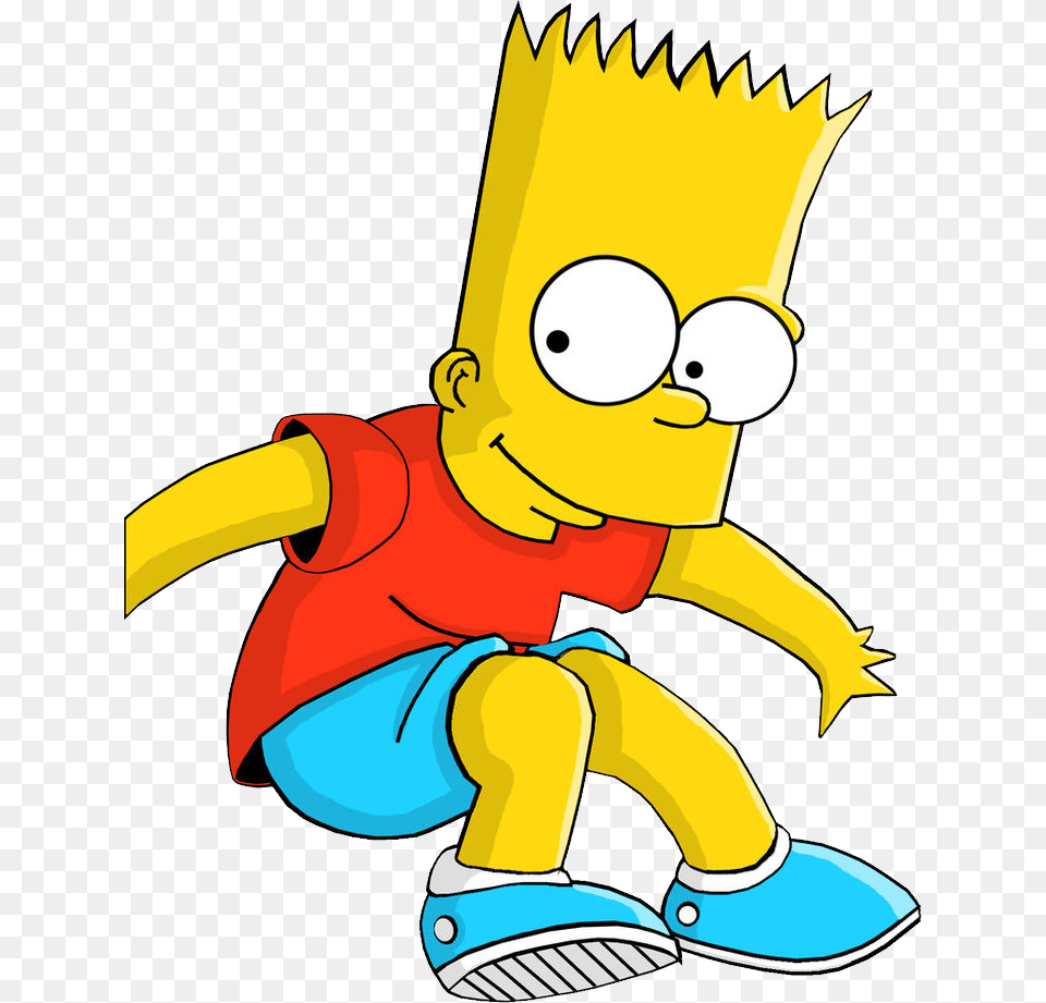 Bart Simpson Bart Simpson Background, Baby, Person, Book, Comics Free Transparent Png