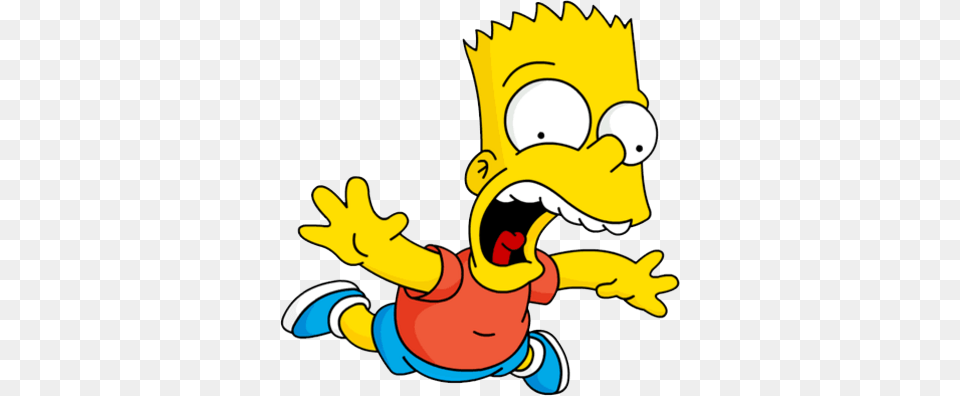 Bart Simpson Falling, Face, Head, Person, Baby Free Png