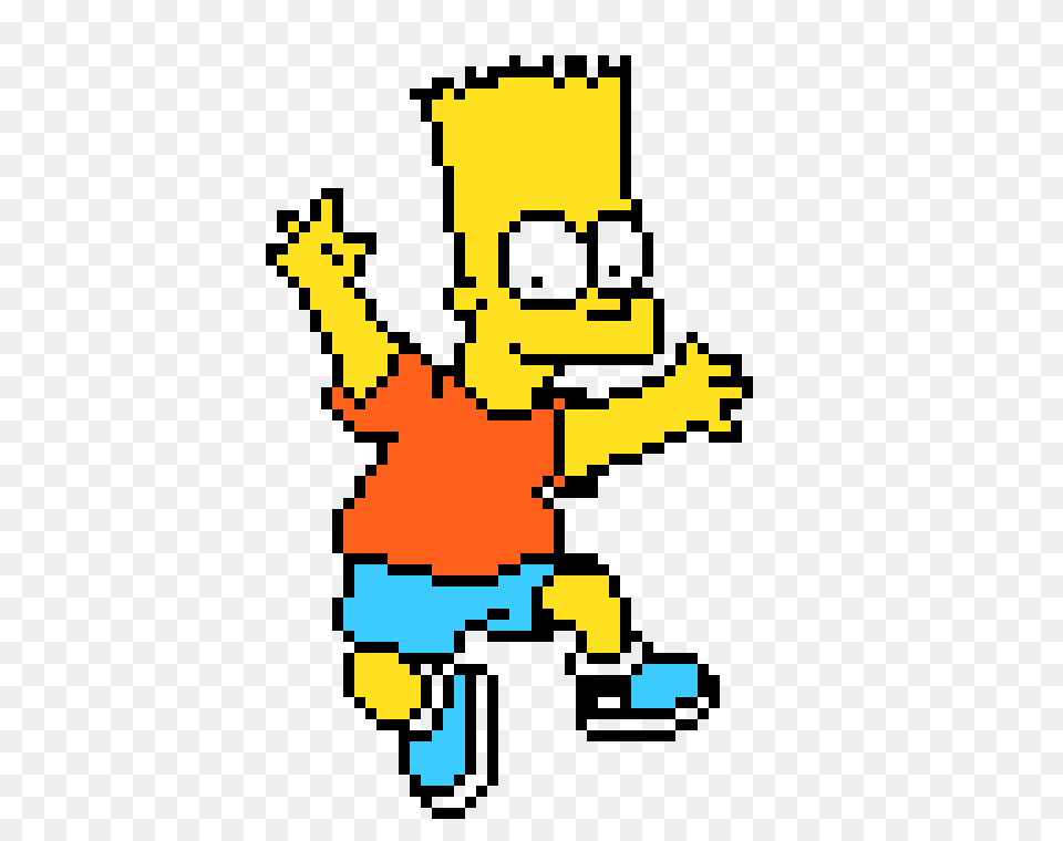 Bart Simpson Pixel Art Maker, Person Free Transparent Png