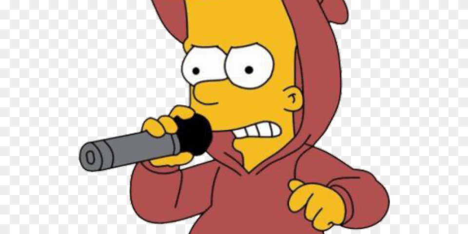 Bart Simpson Rapper, Electrical Device, Microphone, Nature, Outdoors Free Png Download