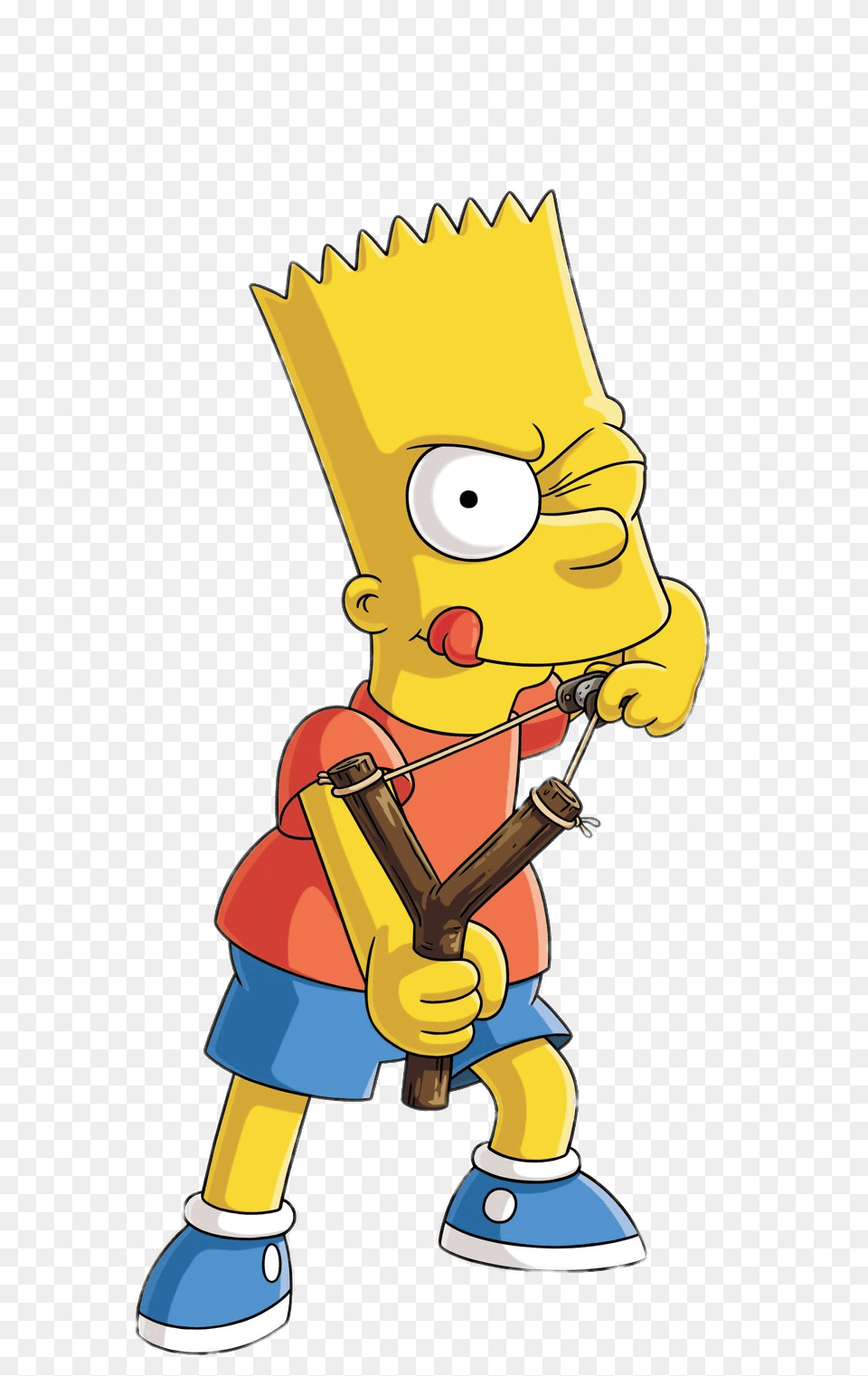 Bart Simpson Shooting A Catapult, Cartoon, Baby, Person, Cleaning Free Png