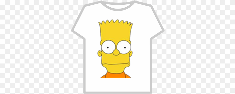 Bart Simpson T Shirt Abs In Roblox, Clothing, T-shirt, Baby, Person Free Png