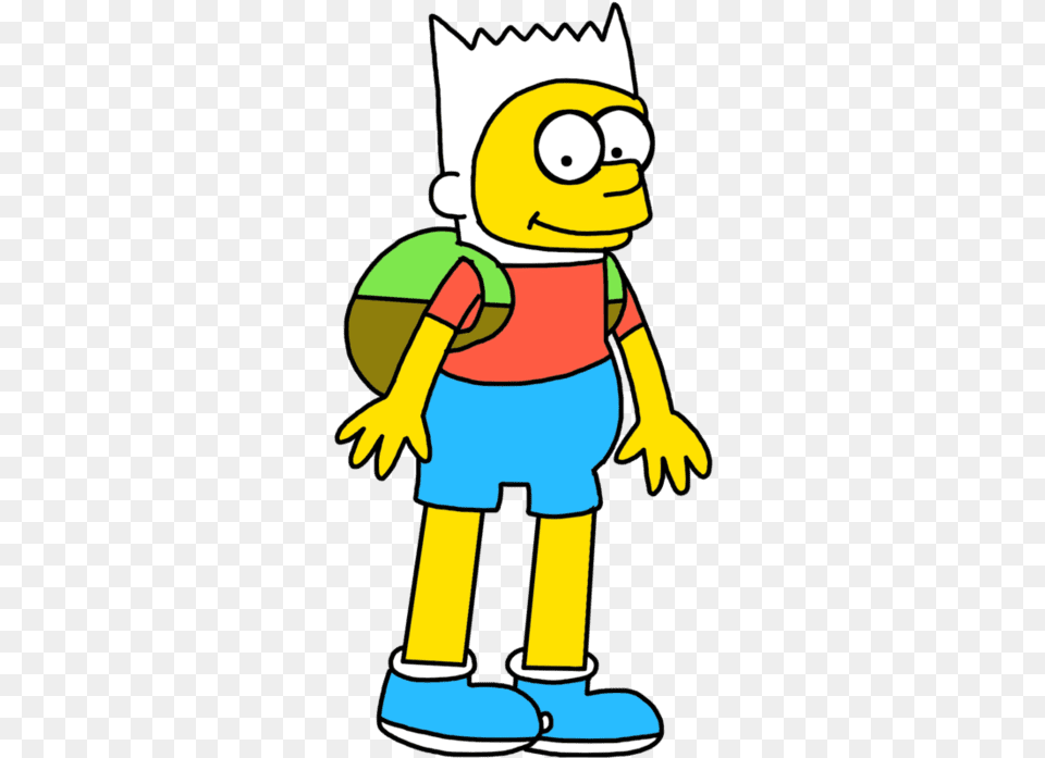 Bart Simpson With A Gun, Baby, Person, Cartoon Png