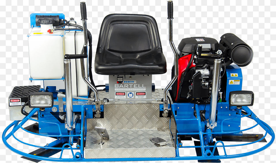 Bartell Global Ride On Trowel Bxr836 Concrete, Machine, Grass, Plant, Device Png Image