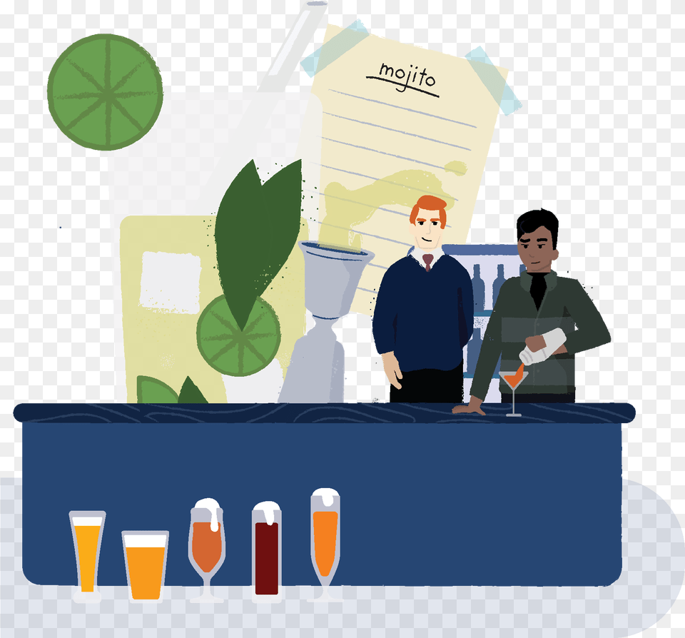 Bartender, Adult, Male, Man, Person Free Png Download