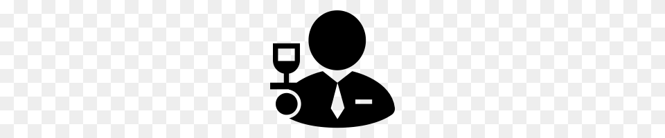Bartender Icons Noun Project, Gray Png Image