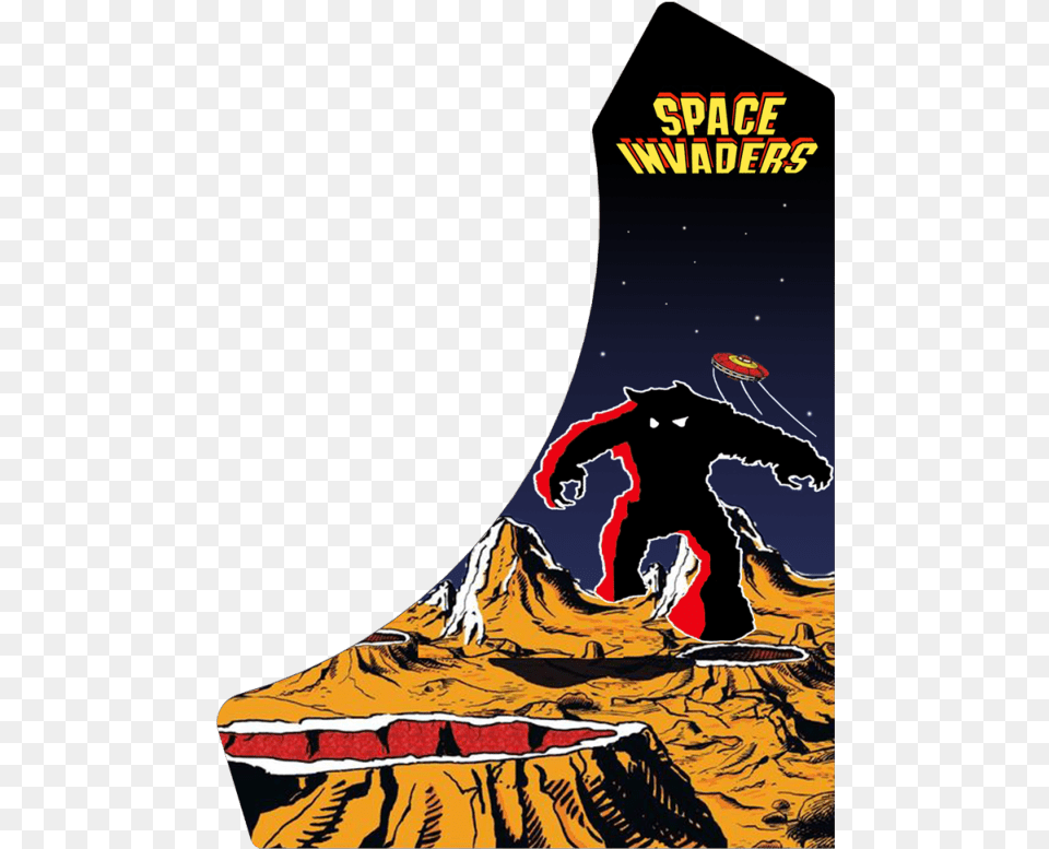 Bartop Arcade Retrogaming Modle Space Invaders Space Space Invaders, Mountain, Nature, Outdoors, Book Png