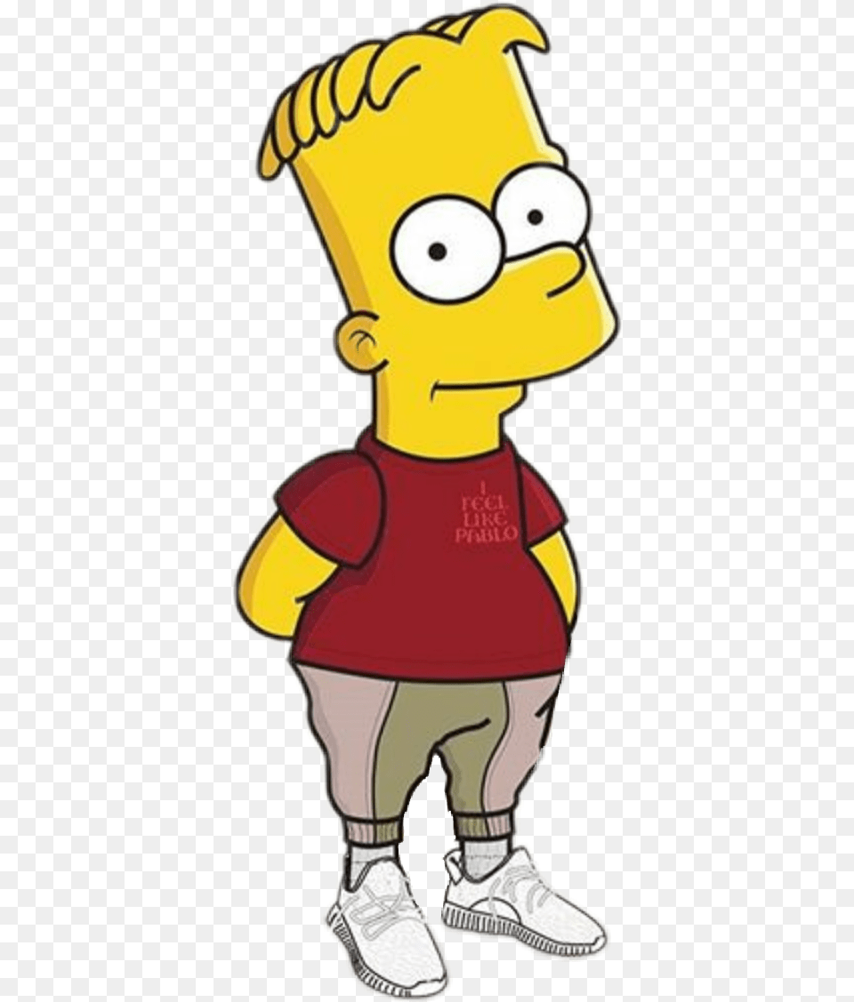 Bartsimpson Yeezy Hypebeast Supreme Bape Bart Yeezy Bape Bart Simpson, Book, Comics, Publication, Baby Png