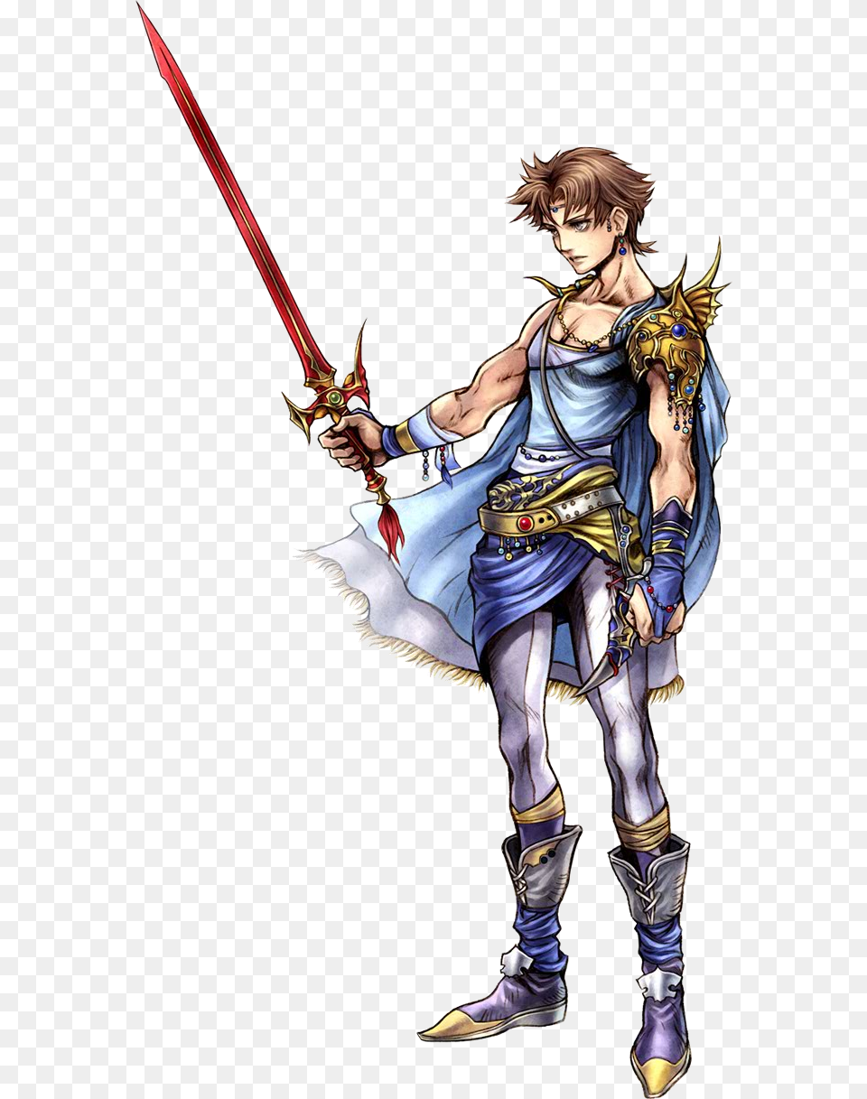 Bartz, Weapon, Sword, Adult, Person Png