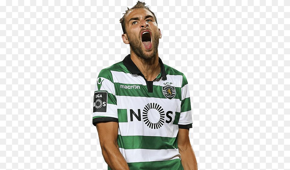 Bas Dost Board Short, Shirt, Clothing, Face, Head Free Transparent Png
