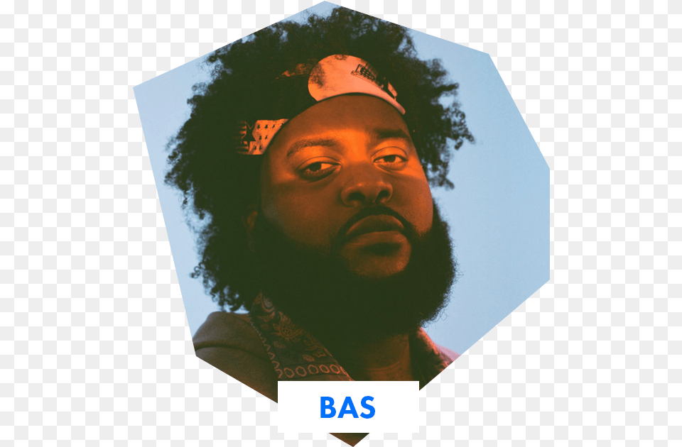 Bas Rapper Bas, Portrait, Photography, Beard, Face Png Image