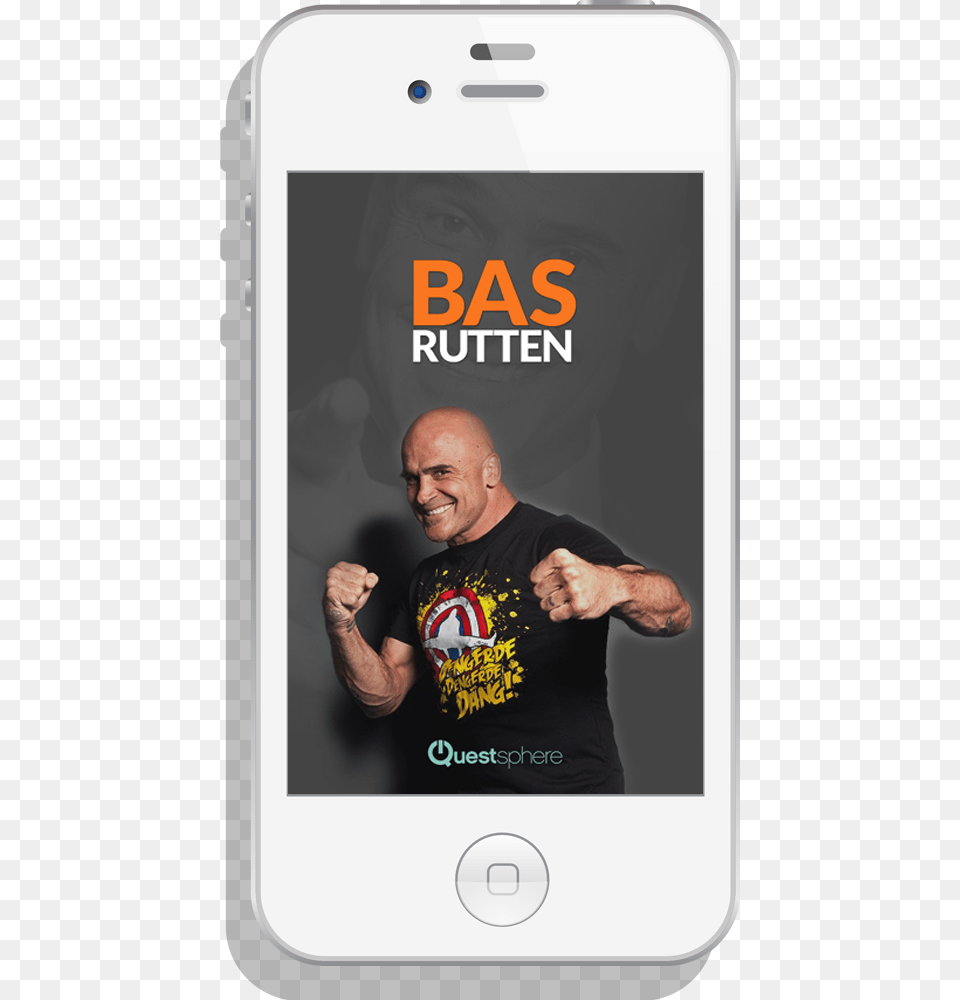 Bas Rutten Bas Rutten, T-shirt, Body Part, Clothing, Electronics Png Image