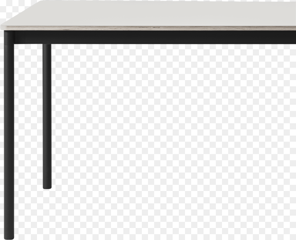 Base 18 Base Table Top Linoleum Plywood Whiteblack Table Jardin Largeur 70 Cm, Coffee Table, Dining Table, Furniture, Desk Png Image