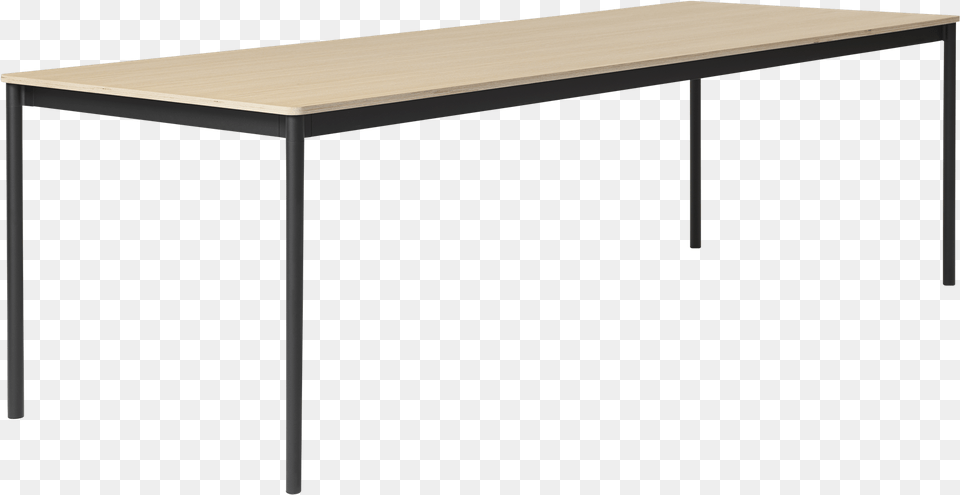 Base 28 Base Table Top Veneer Plywood Oak Blackoak Muuto Base Table Oak, Desk, Dining Table, Furniture Free Png