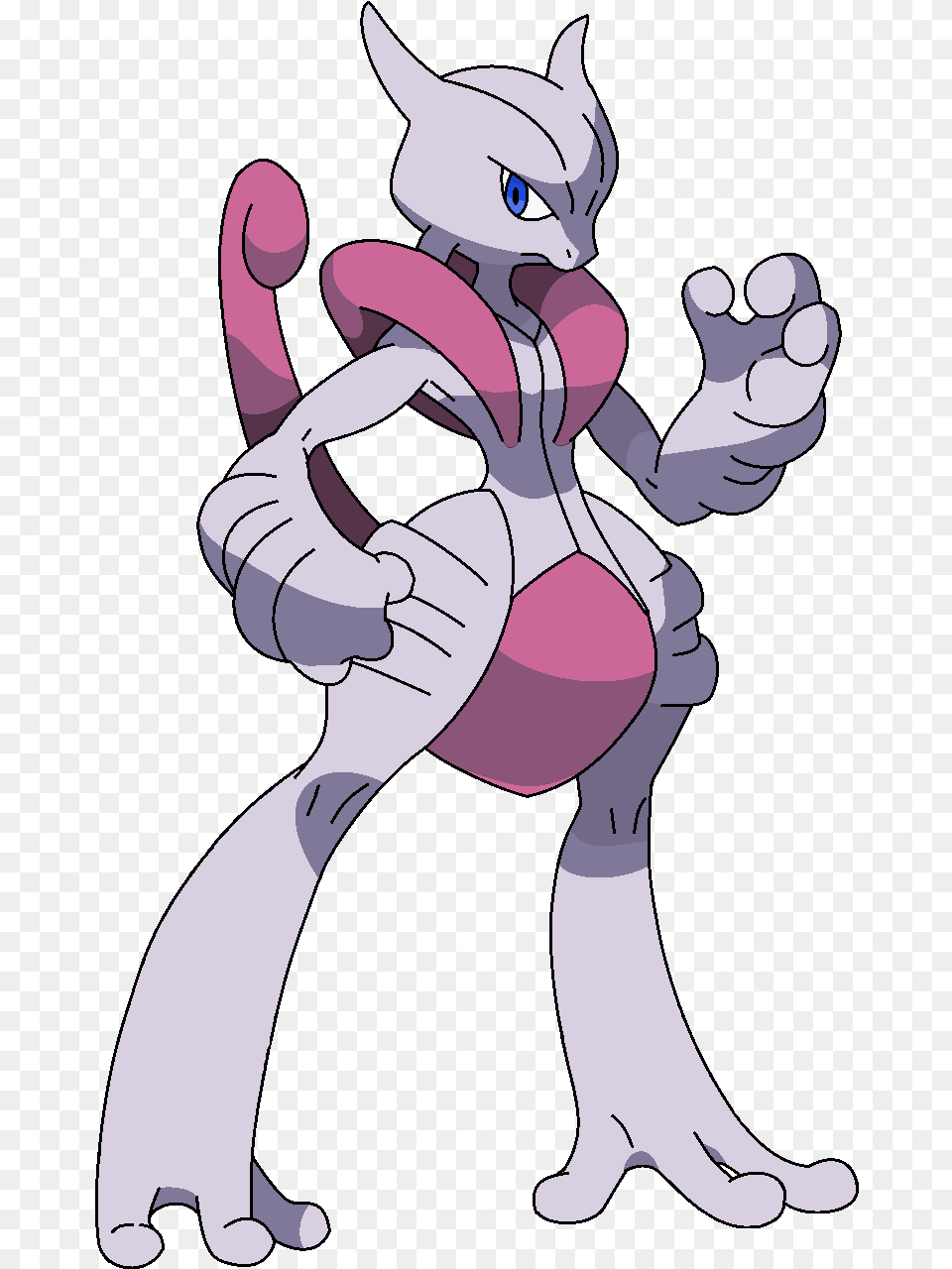 Base 7 Mega Mewtwo X By Thegreatpikminzx Digital Art Pokemon Mewtwo Mega Evolution X, Baby, Cartoon, Person, Book Free Png