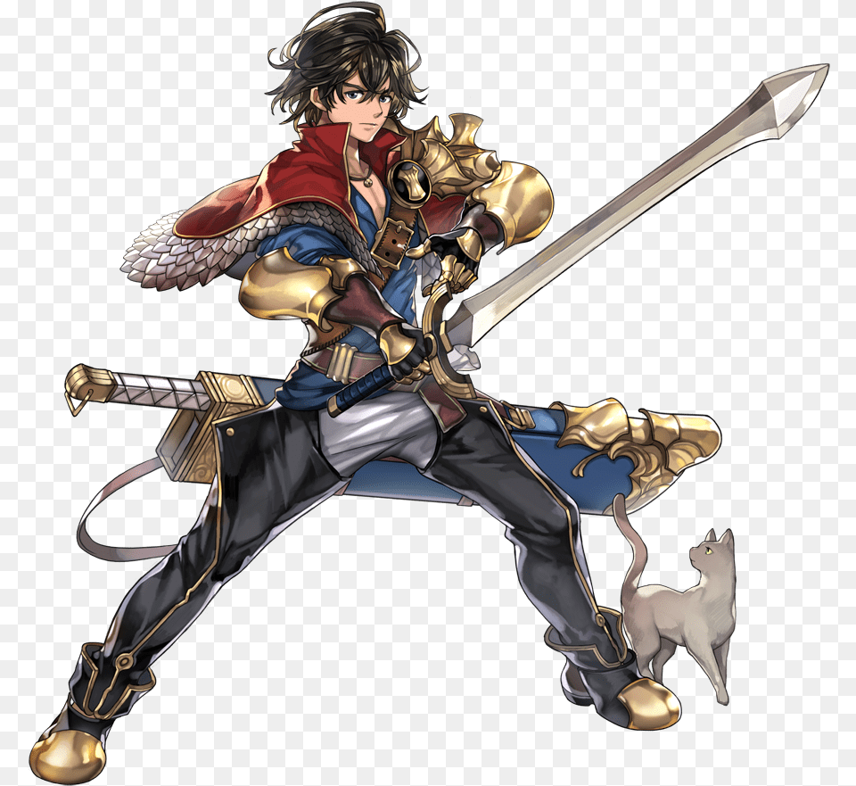 Base Another Eden The Cat Beyond Time And Space, Weapon, Sword, Person, Man Free Transparent Png