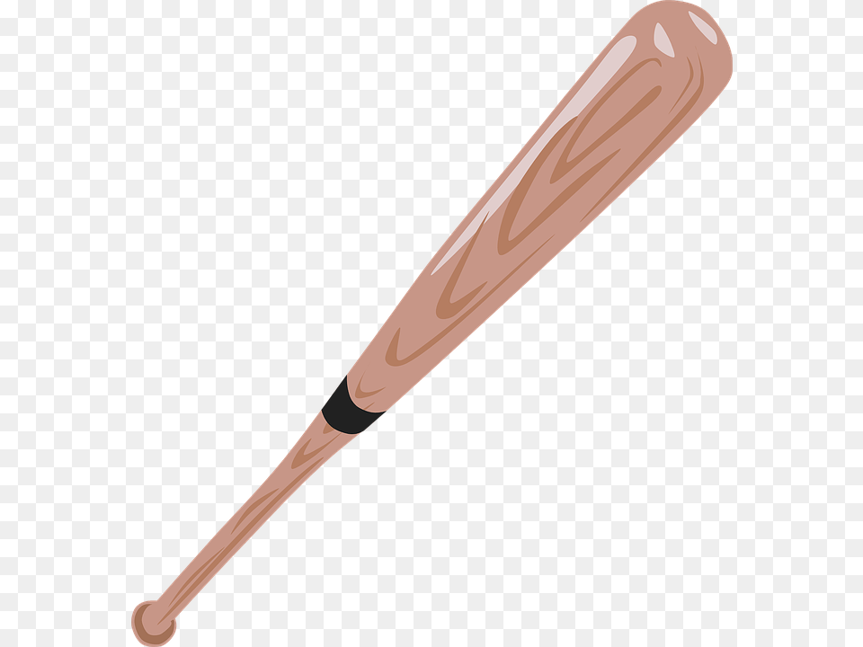 Base Ball Bat Stick Wooden Baseball Wood Baseball Bat Clip Art, Baseball Bat, Sport, People, Person Png